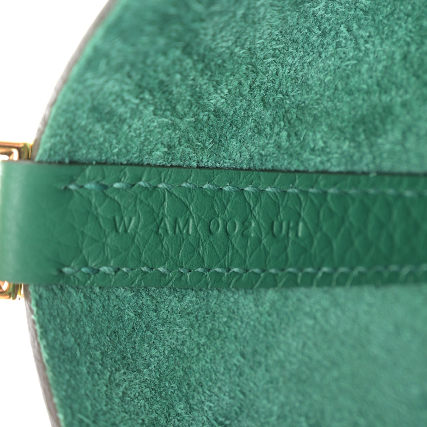 Taurillon Clemence Picotin Lock 22 MM Vert Vertigo