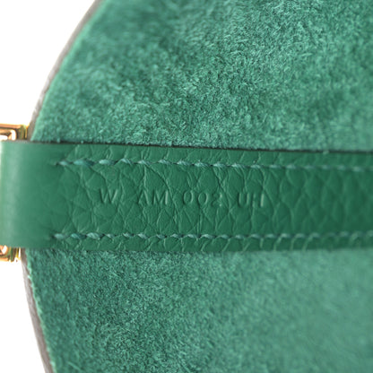 Hermes Taurillon Clemence Picotin Lock 22 MM Vert Vertigo 7 of 10