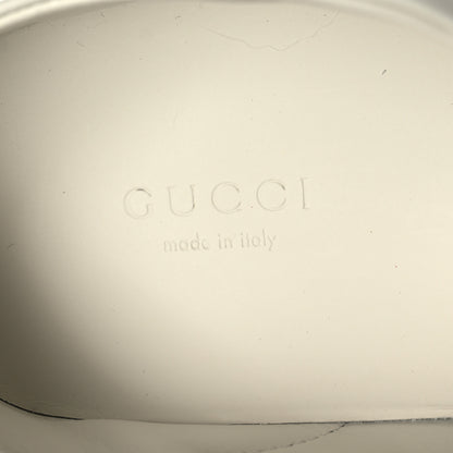 Gucci Calfskin Bee Star Embroidered Sylvie Web Ace Sneakers 38.5 White 8 of 9