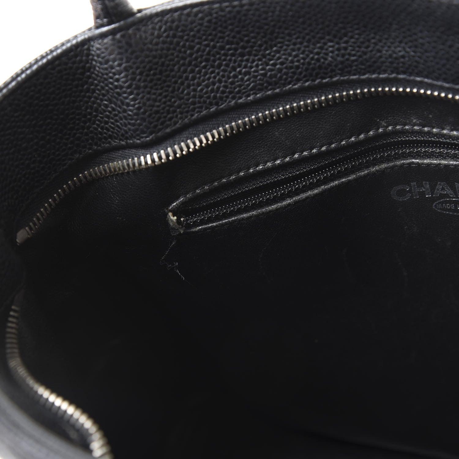Chanel Caviar Quilted Medallion Tote Black 10 of 10