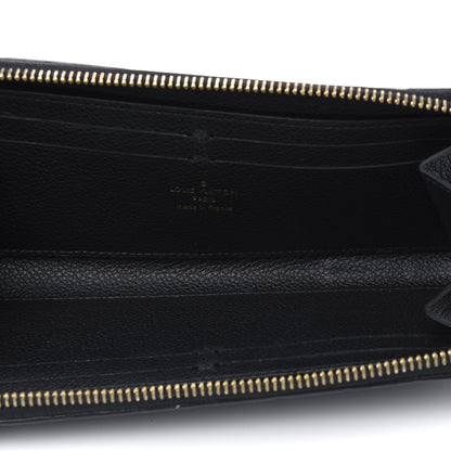Louis Vuitton Empreinte Clemence Wallet Black 5 of 6