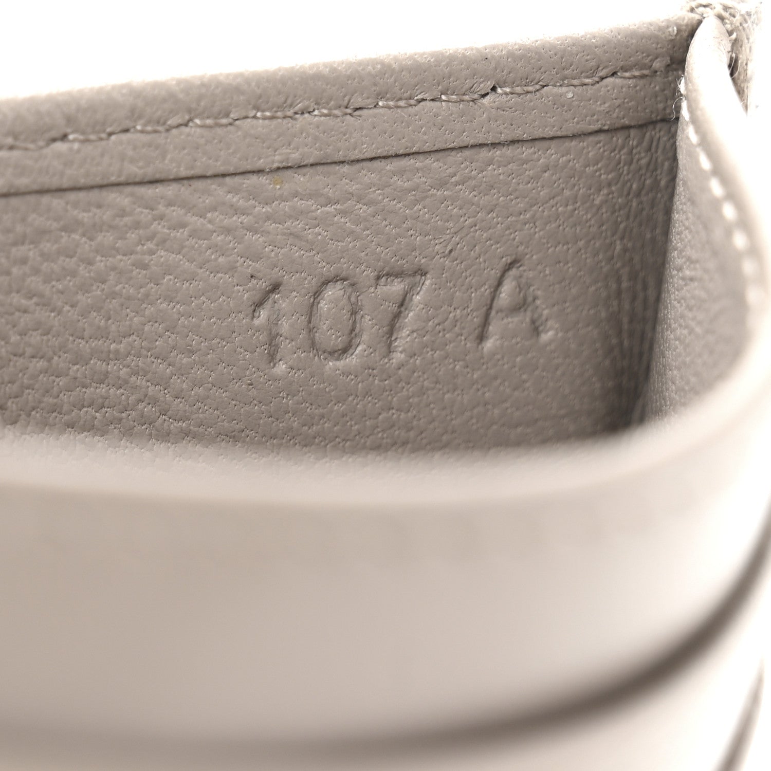 Prada Nappa Impunture Logo Card Holder Pomice 7 of 10