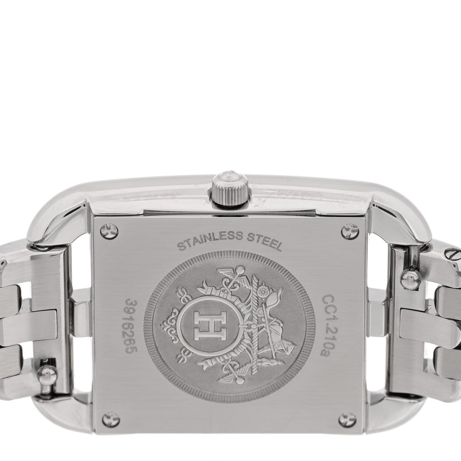 Hermes Stainless Steel 23mm Cape Cod Quartz Watch 4 of 5