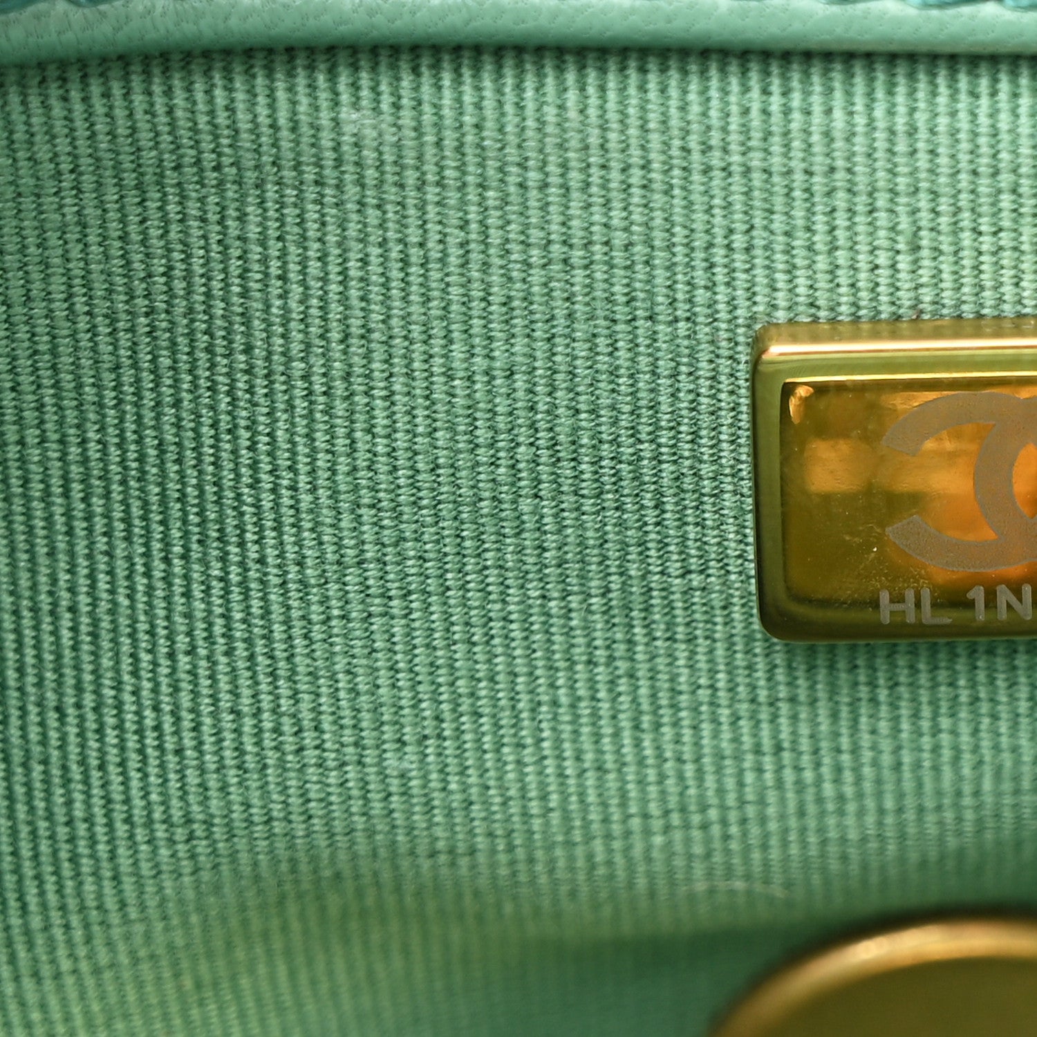 Chanel Lambskin Quilted Medium Chanel 19 Flap Green 7 of 10
