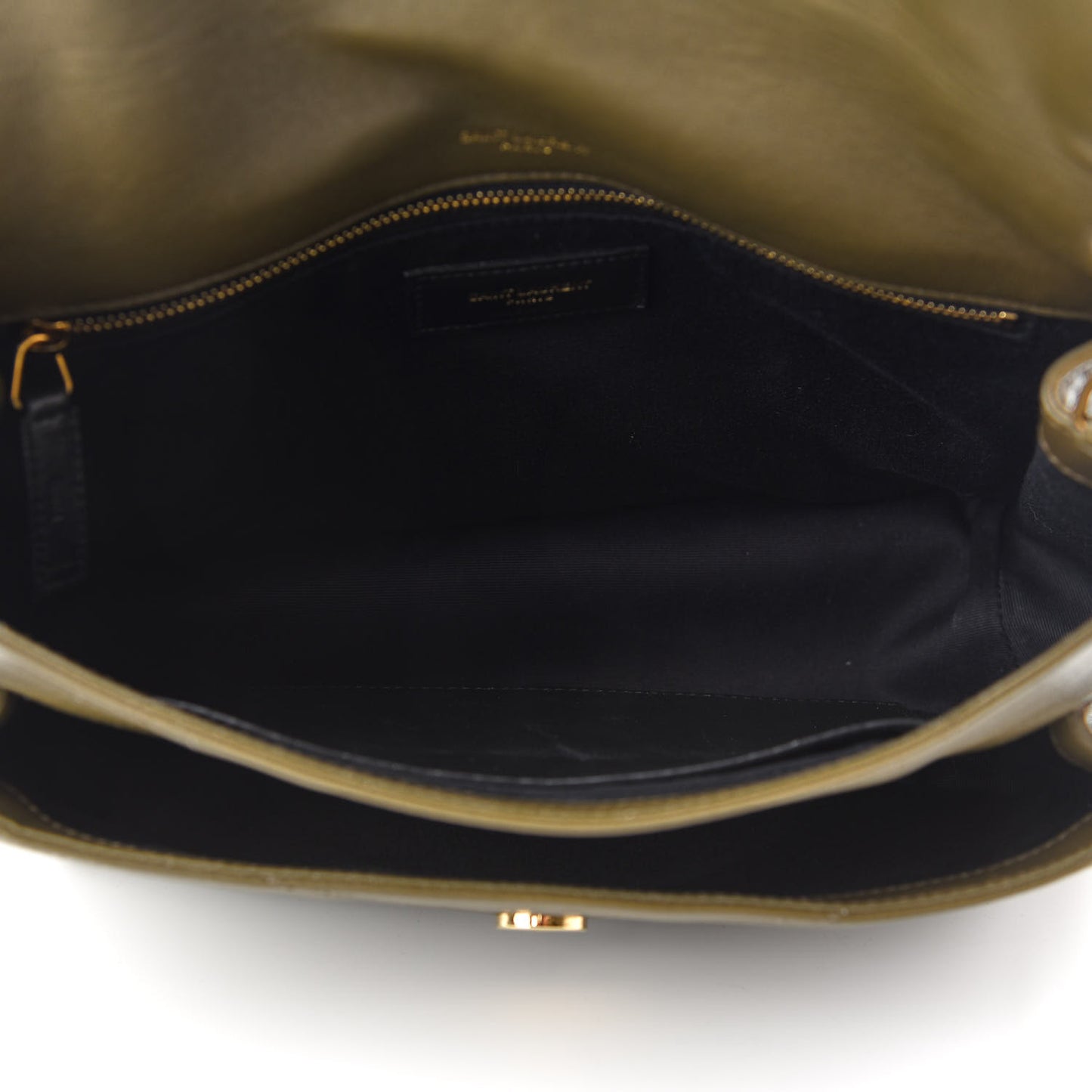 Lambskin Matelasse Monogram Medium Niki Chain Satchel Seaweed