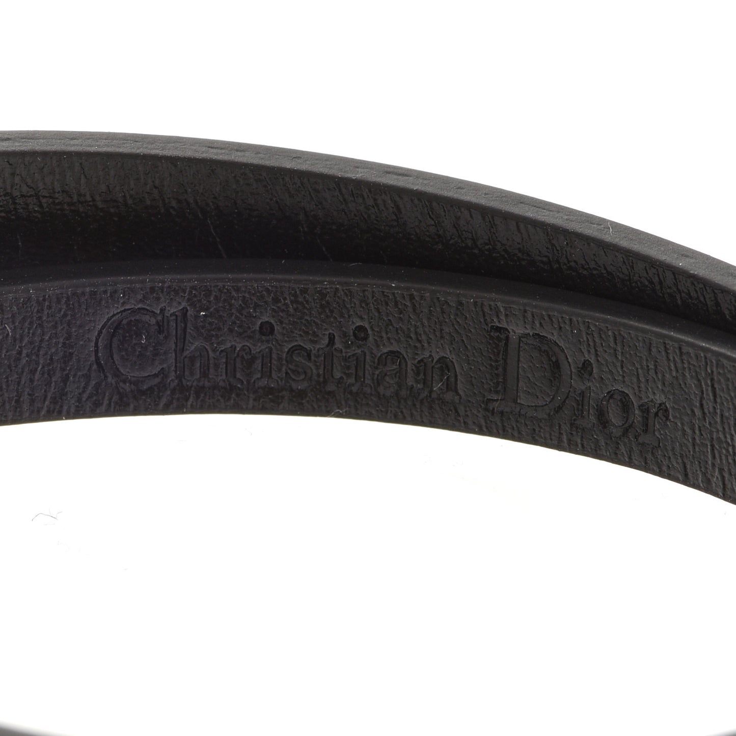 Calfskin CD Bracelet S Black