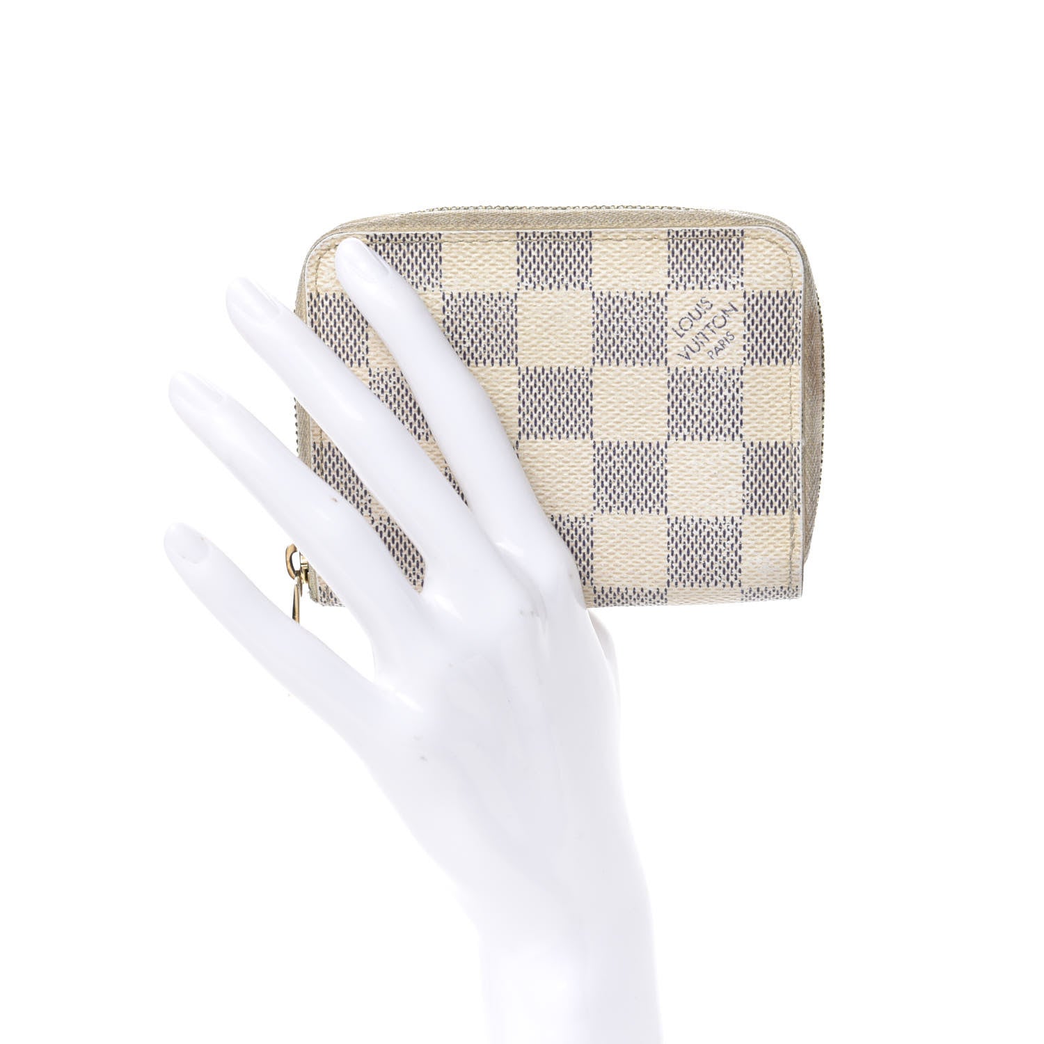 Louis Vuitton Damier Azur Zippy Coin Purse 2 of 9