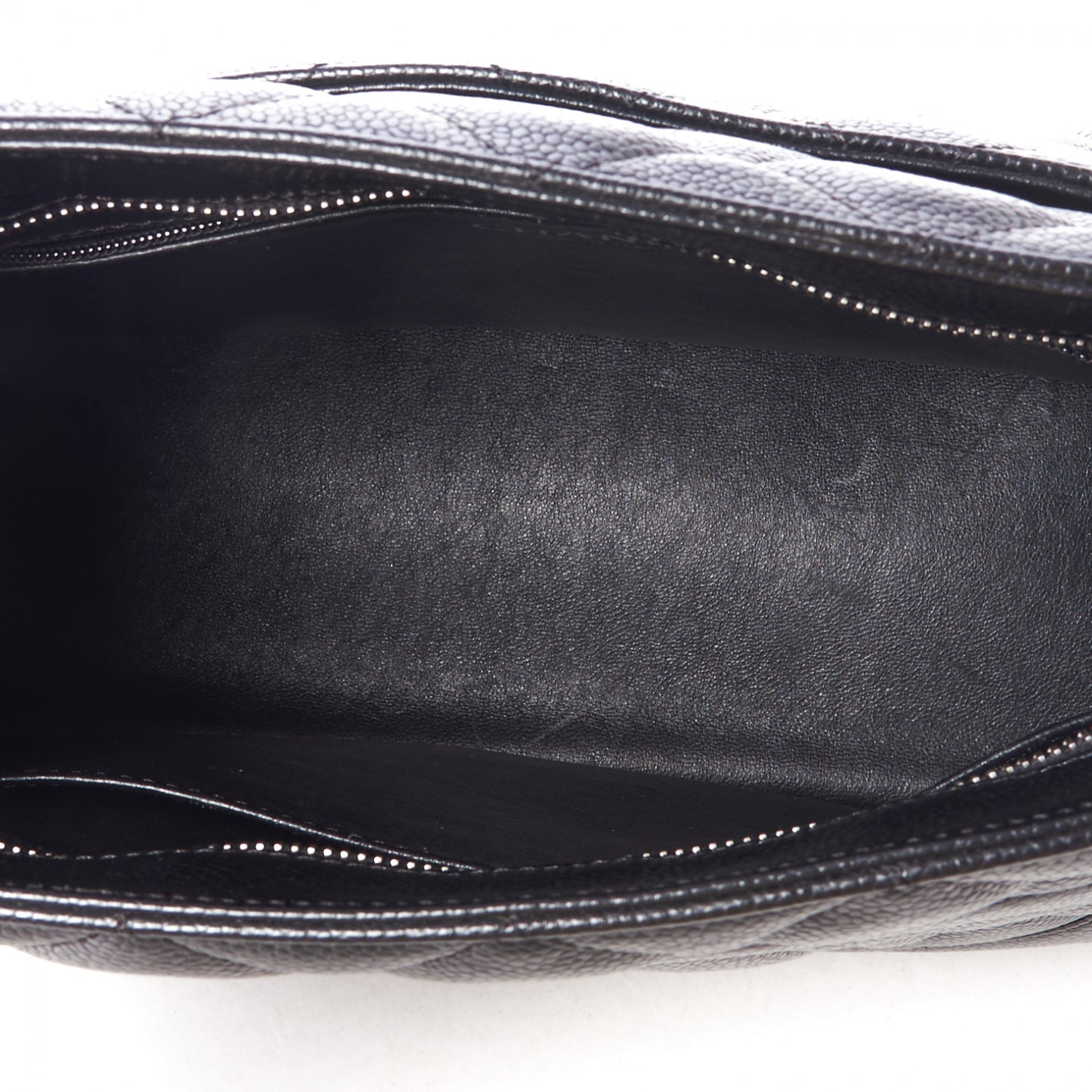 Caviar Quilted Medallion Tote Black