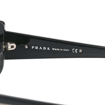 Prada Logo Sunglasses SPR 04L Black 6 of 7