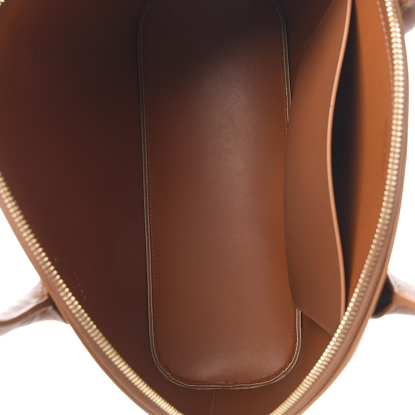 Calfskin Top Handle Rounded Bag Saddle