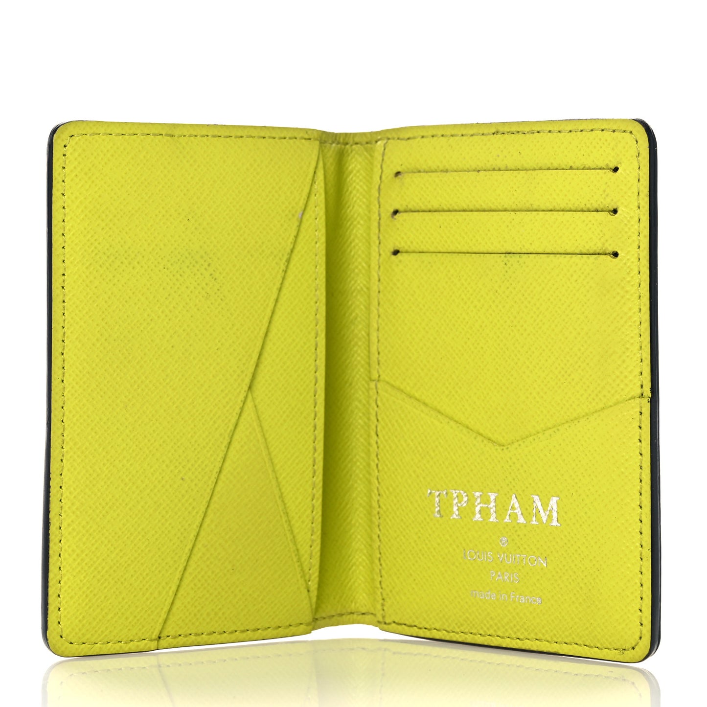 Monogram Taiga Pocket Organizer Yellow