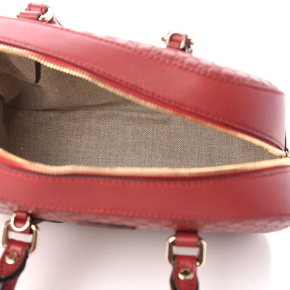 Gucci Soft Microguccissima Medium Crossbody Bag Rosso 5 of 10