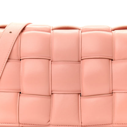 Bottega Veneta Nappa Maxi Intreccio Padded Cassette Crossbody Bag Peachy 8 of 10