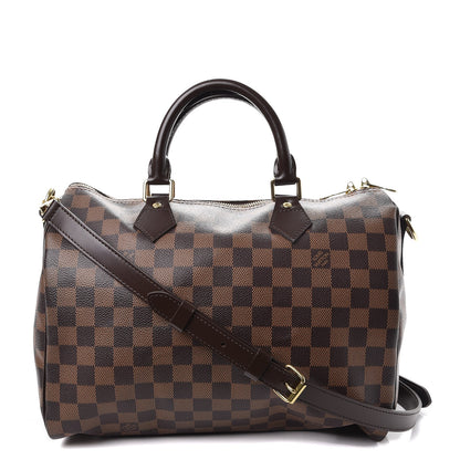 Louis Vuitton Damier Ebene Speedy Bandouliere 30 1 of 14