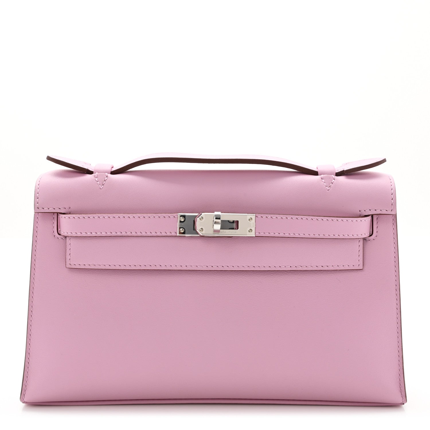 Hermes Swift Kelly Pochette Clutch Mauve Sylvestre 1 of 7
