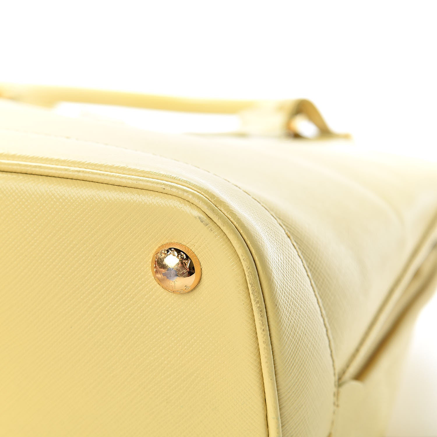 Prada Saffiano Lux Large Open Promenade Tote Ginestra 11 of 23