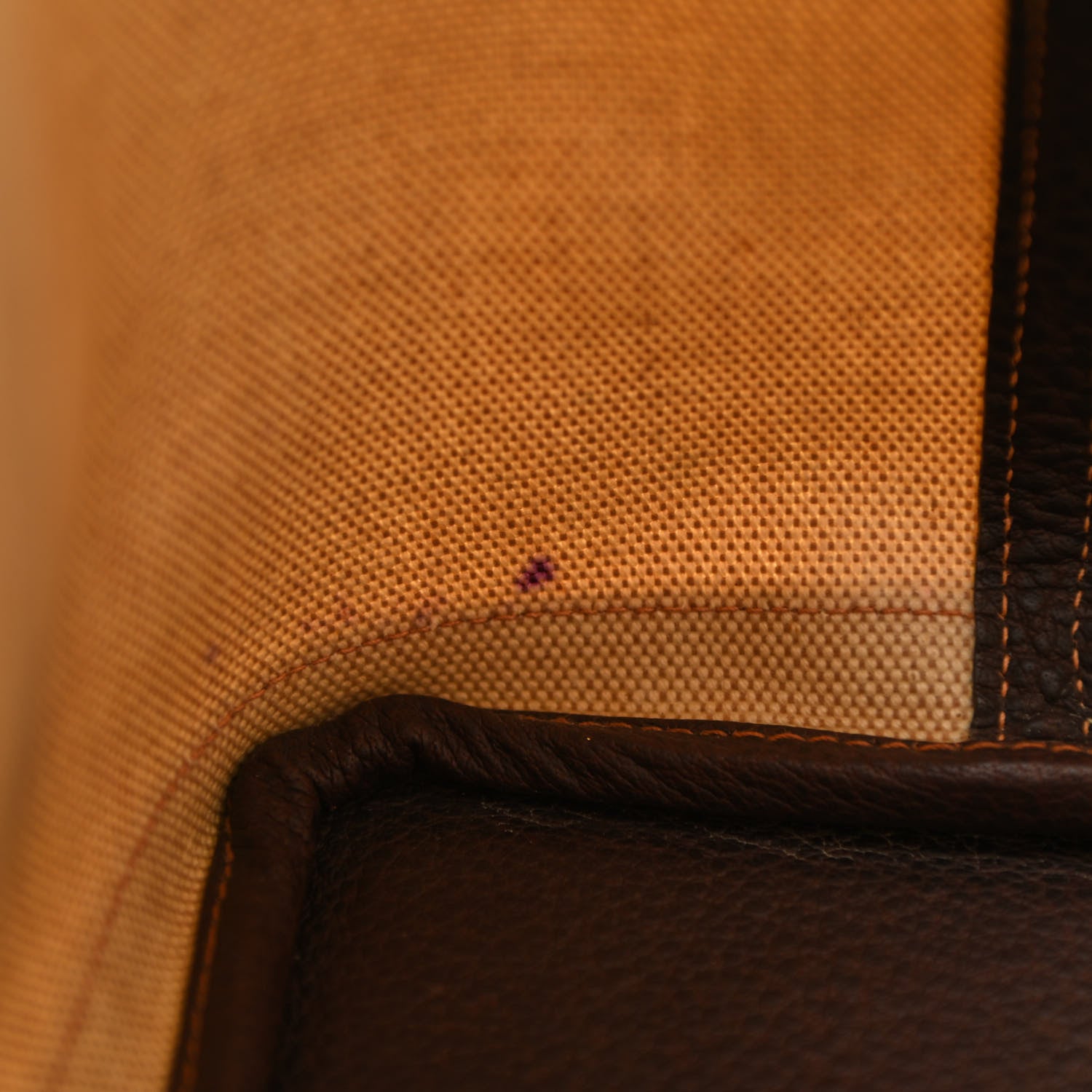 Hermes Toile Buffle Gala Garden Party Tote 36 MM Marron Fonce 12 of 12