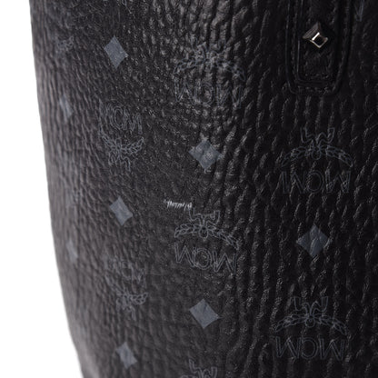 MCM Visetos Medium Project Reversible Shopper Tote Black 13 of 21
