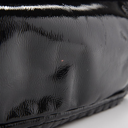 Chanel Crinkled Patent Modern Chain Flap Black 9 of 9