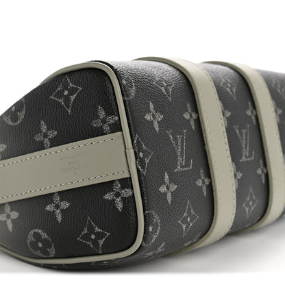 Louis Vuitton Monogram Gradient Keepall Bandouliere 25 Khaki 8 of 10