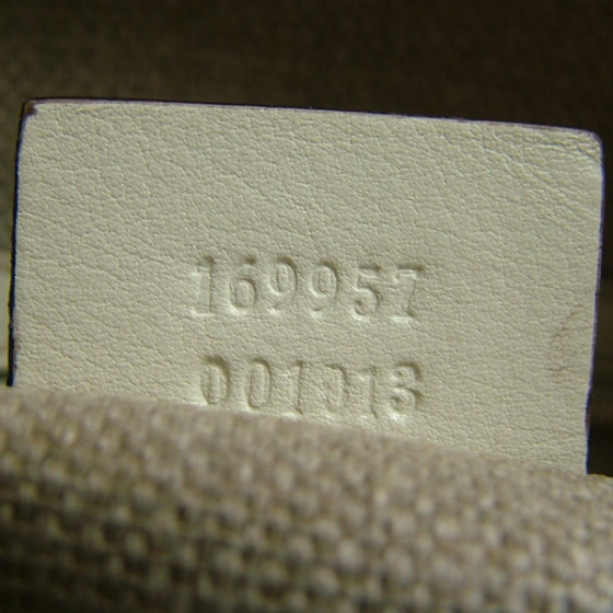 Leather Signature XL Bowler Ivory