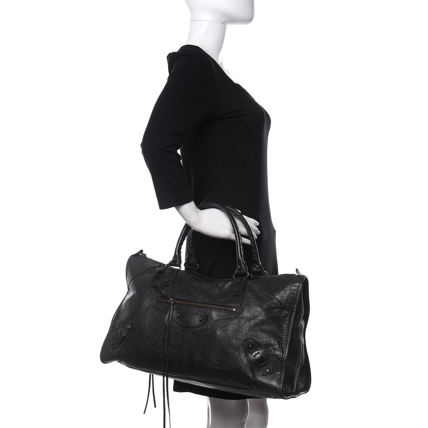 Agneau Classic Hardware Work Black