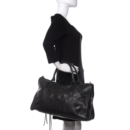 Balenciaga Agneau Classic Hardware Work Black 2 of 9