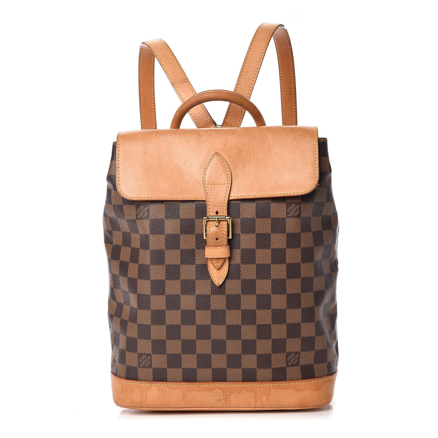 Damier Ebene Soho Centenaire Backpack
