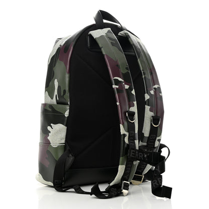 Burberry Canvas Denny Camouflage Jack Backpack Multicolor 3 of 13