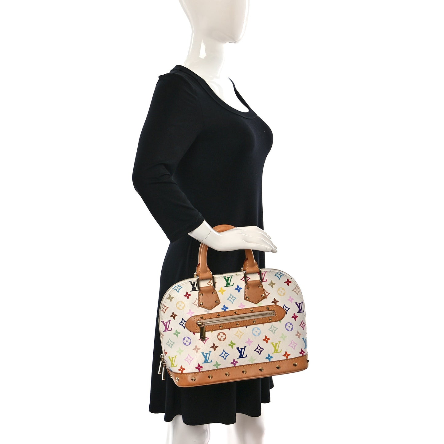 Monogram Multicolor Alma White