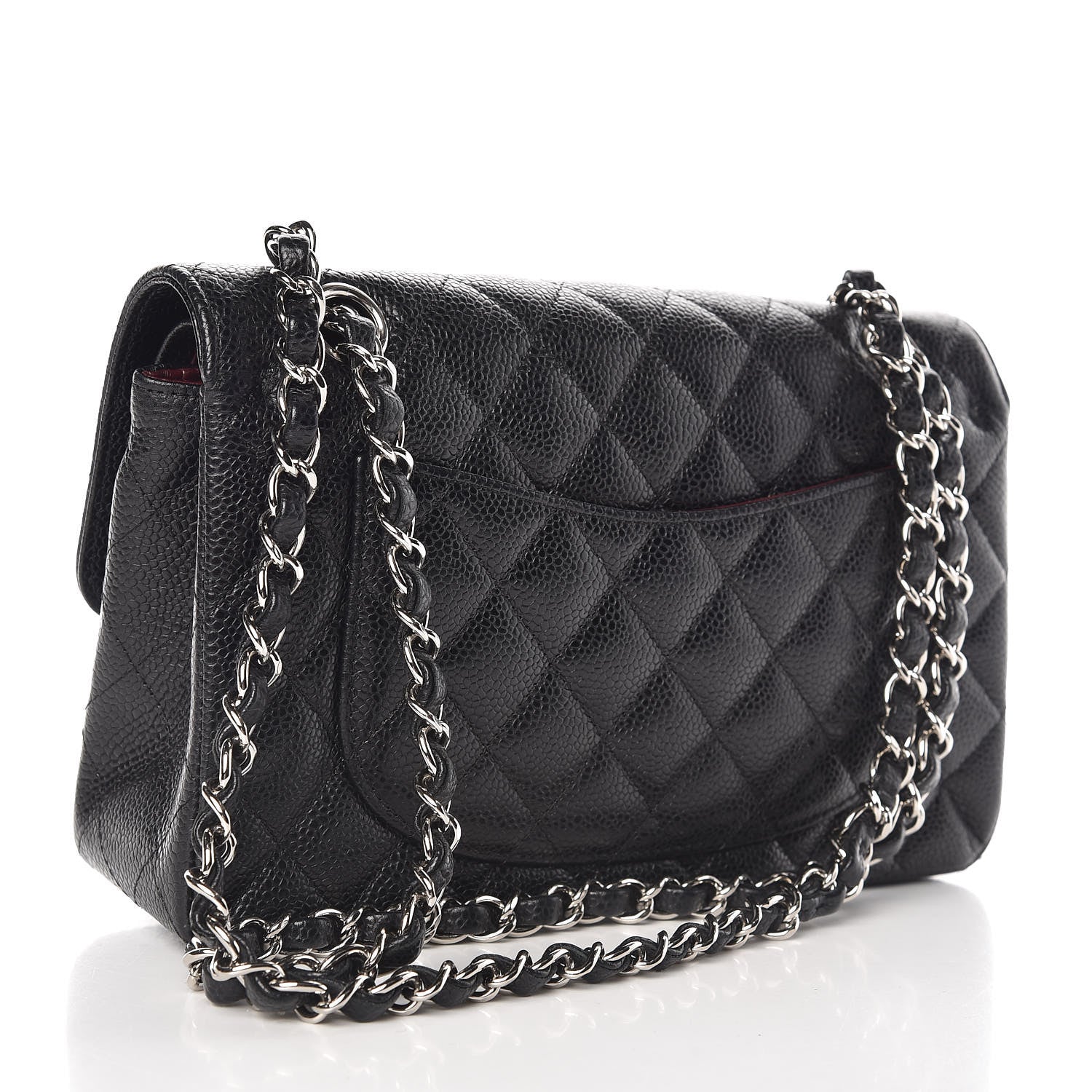 Chanel Caviar Quilted Small Double Flap Black 3 of 9
