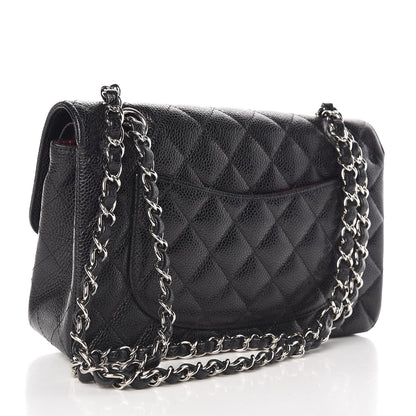 Chanel Caviar Quilted Small Double Flap Black 3 of 9