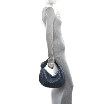 Bottega Veneta Nappa Intrecciato Teen Jodie Hobo Thunder 2 of 10