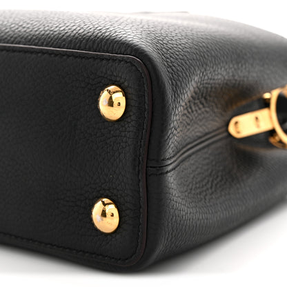 Louis Vuitton Taurillon Capucines BB Black 10 of 10