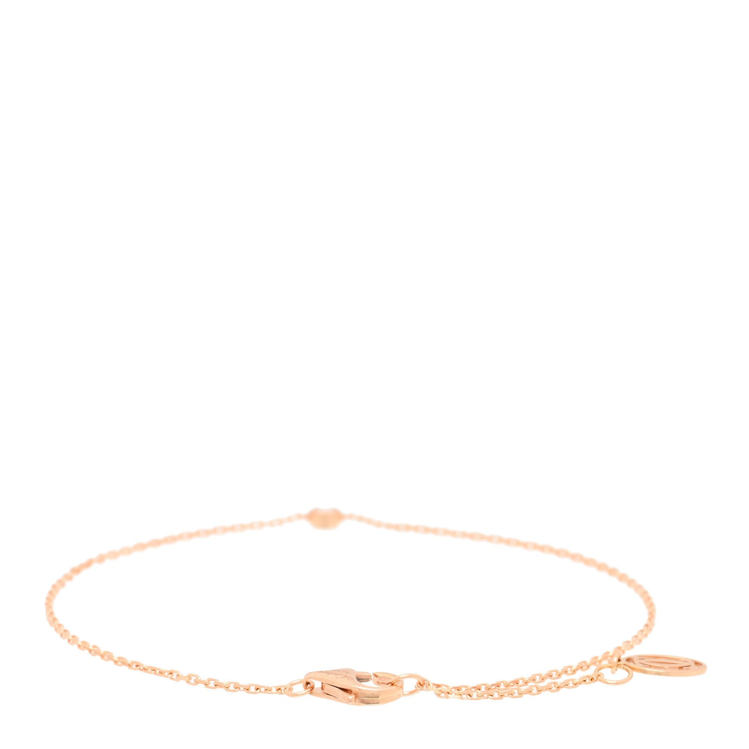 Cartier 18K Pink Gold Diamond XS D'Amour Bracelet 2 of 4