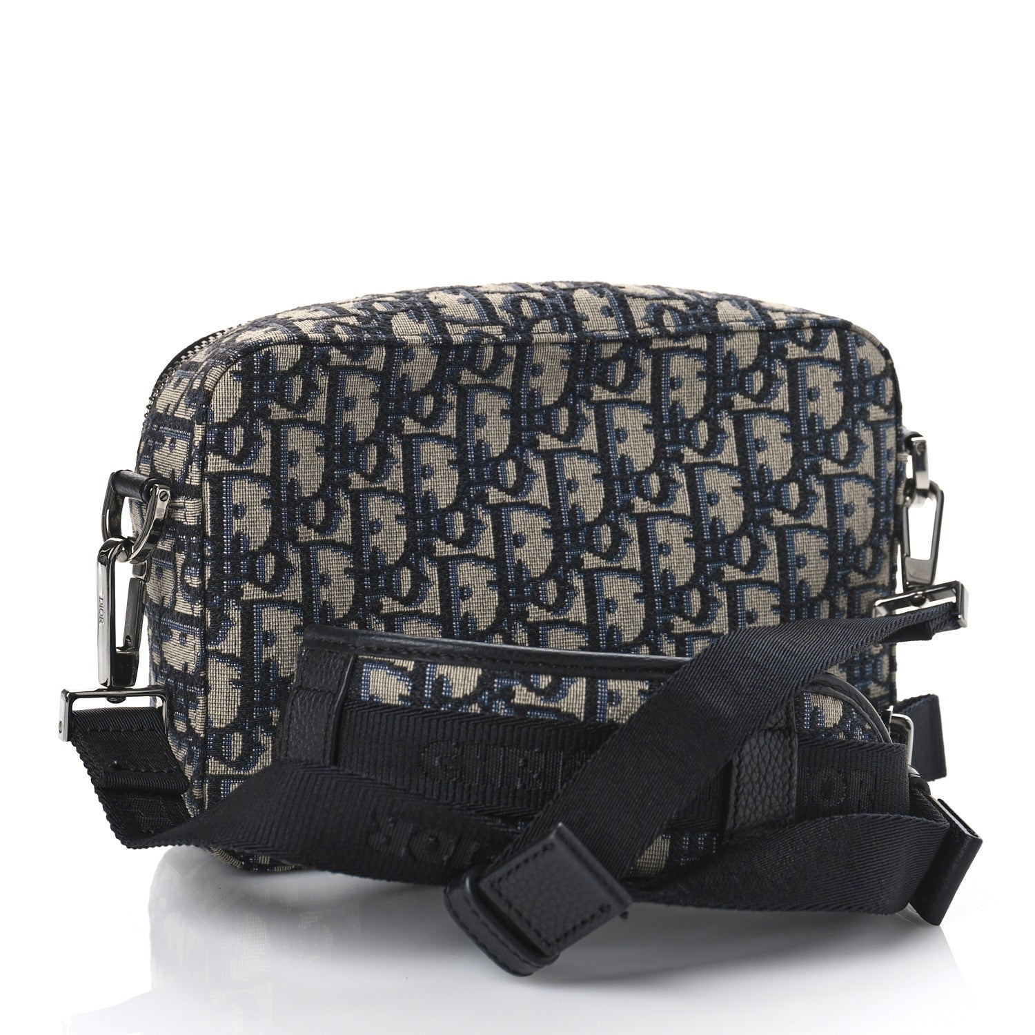 Christian Dior HOMME Oblique Safari Messenger Blue 3 of 8