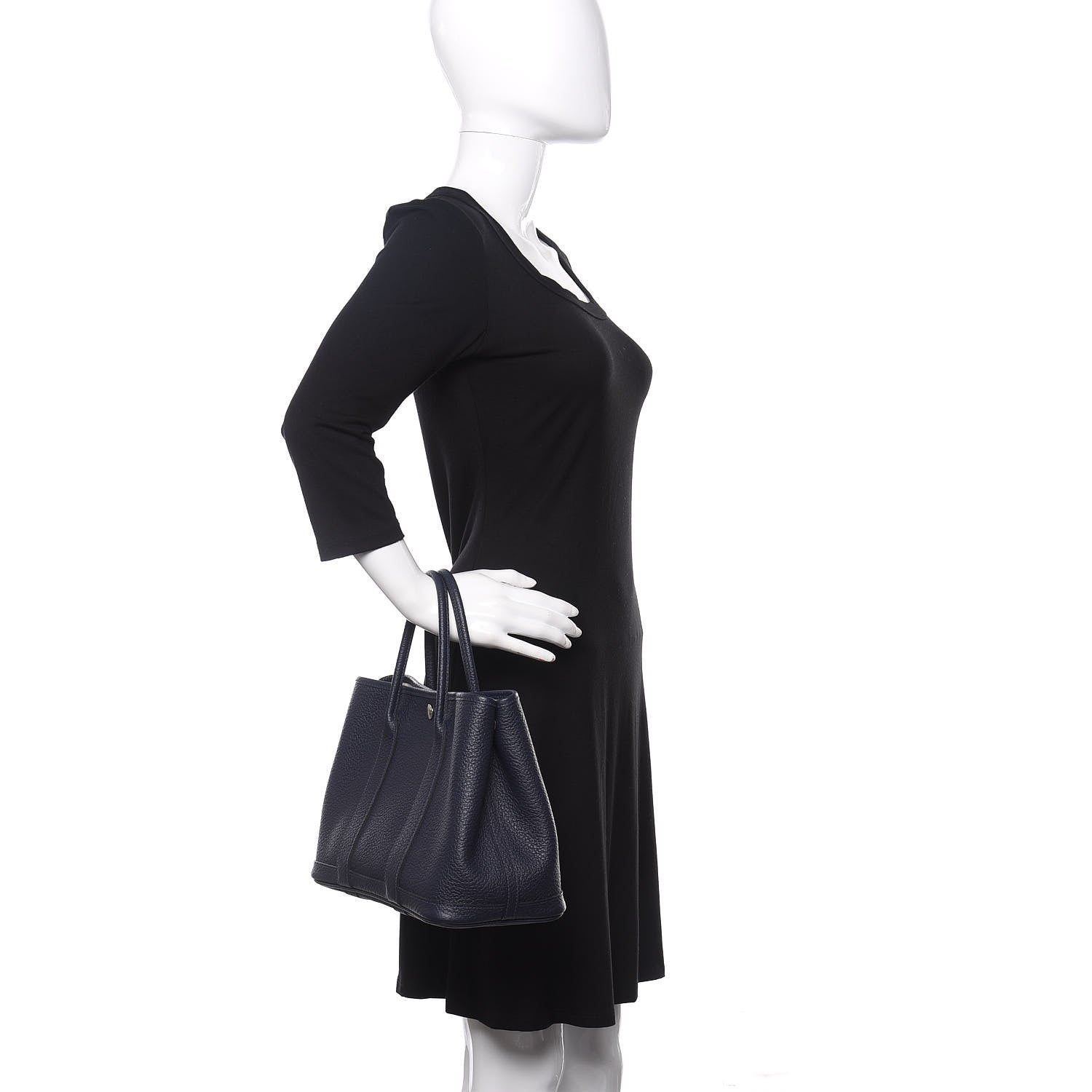 Hermes Vache Country Garden Party 30 TPM Bleu Nuit 2 of 10