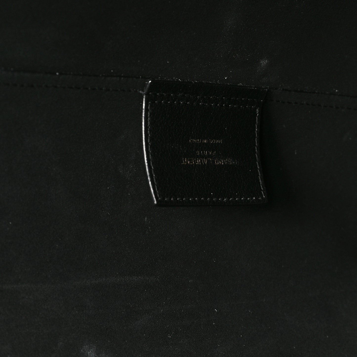 Calfskin Large Shopping Tote Black