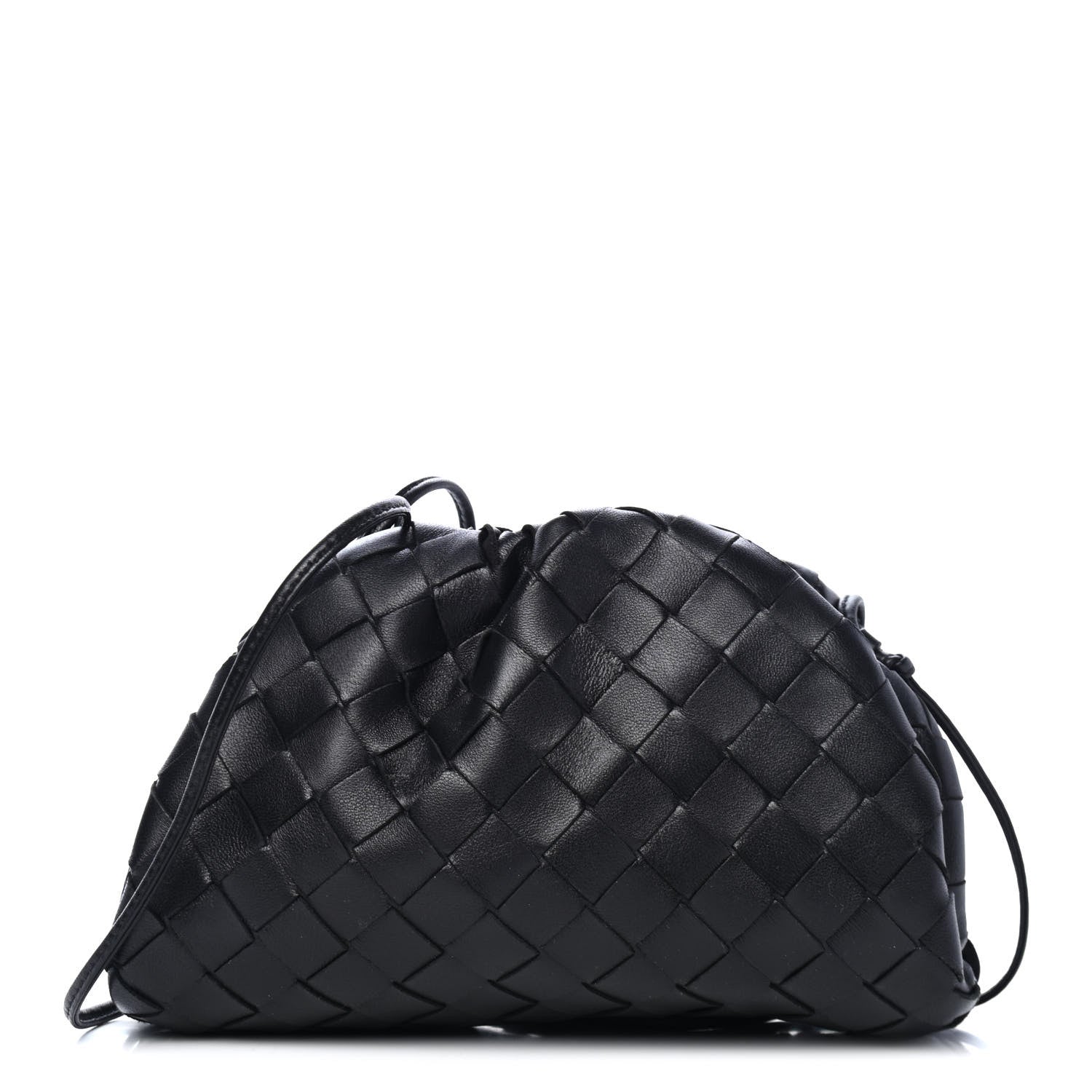 Bottega Veneta Nappa Intrecciato The Mini Pouch Black 1 of 5