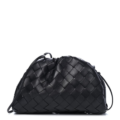 Bottega Veneta Nappa Intrecciato The Mini Pouch Black 1 of 5