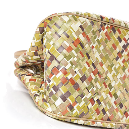Bottega Veneta Nappa Intrecciato Satchel Multicolor 14 of 16