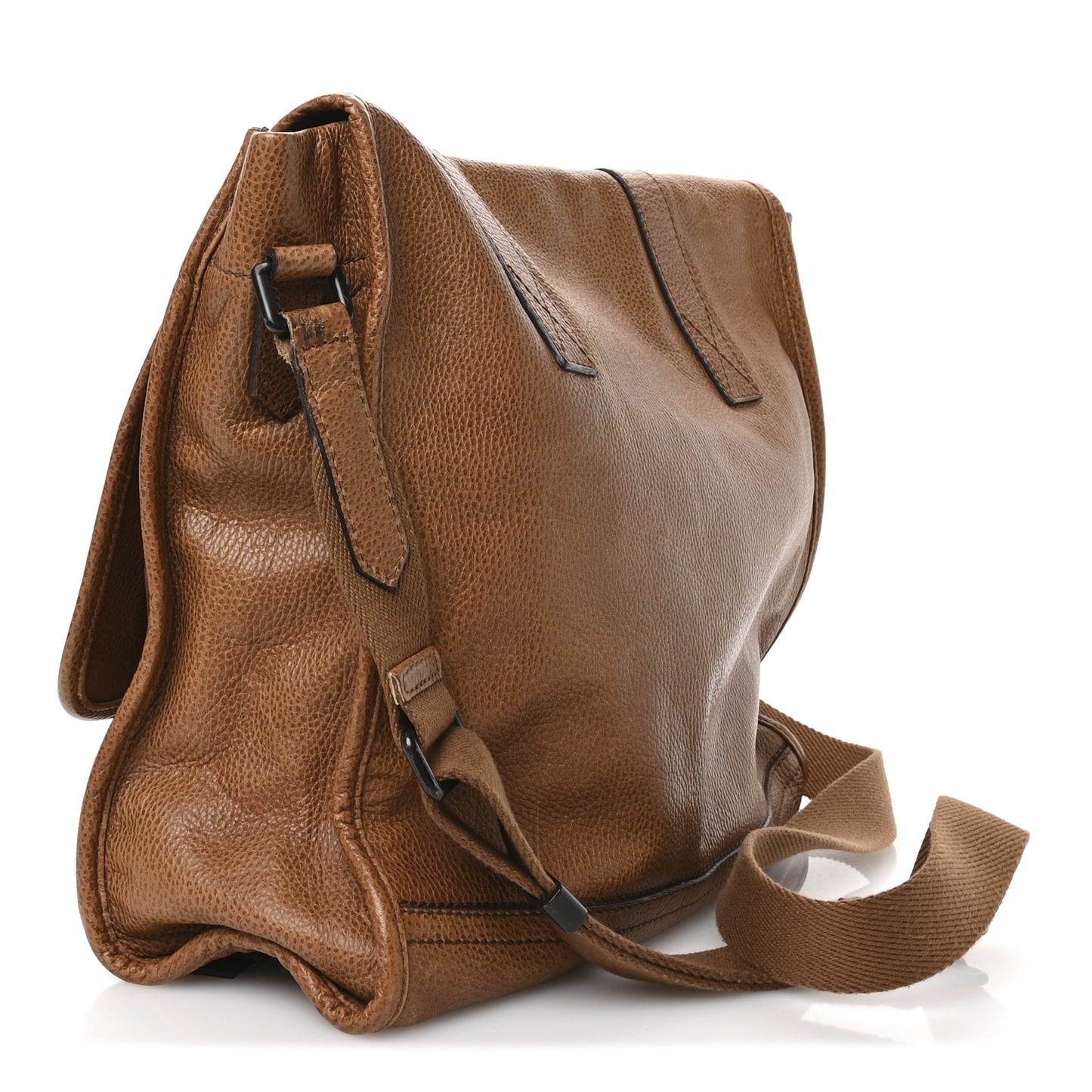 Calfskin Messenger Bag Tan