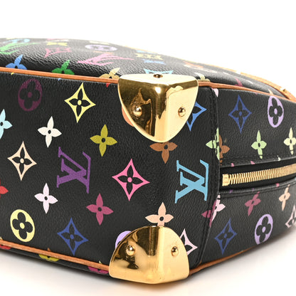 Louis Vuitton Monogram Multicolor Trouville Black 9 of 9