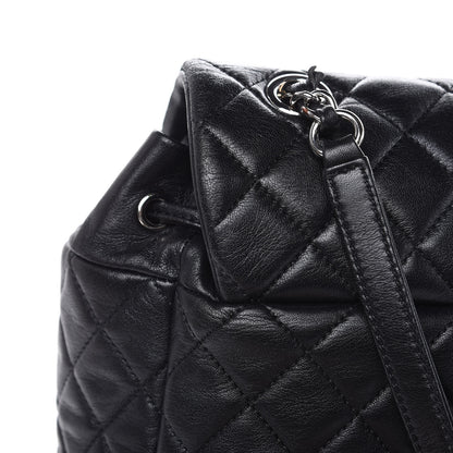 Chanel Lambskin Quilted Large Urban Spirit Backpack Black 14 of 19