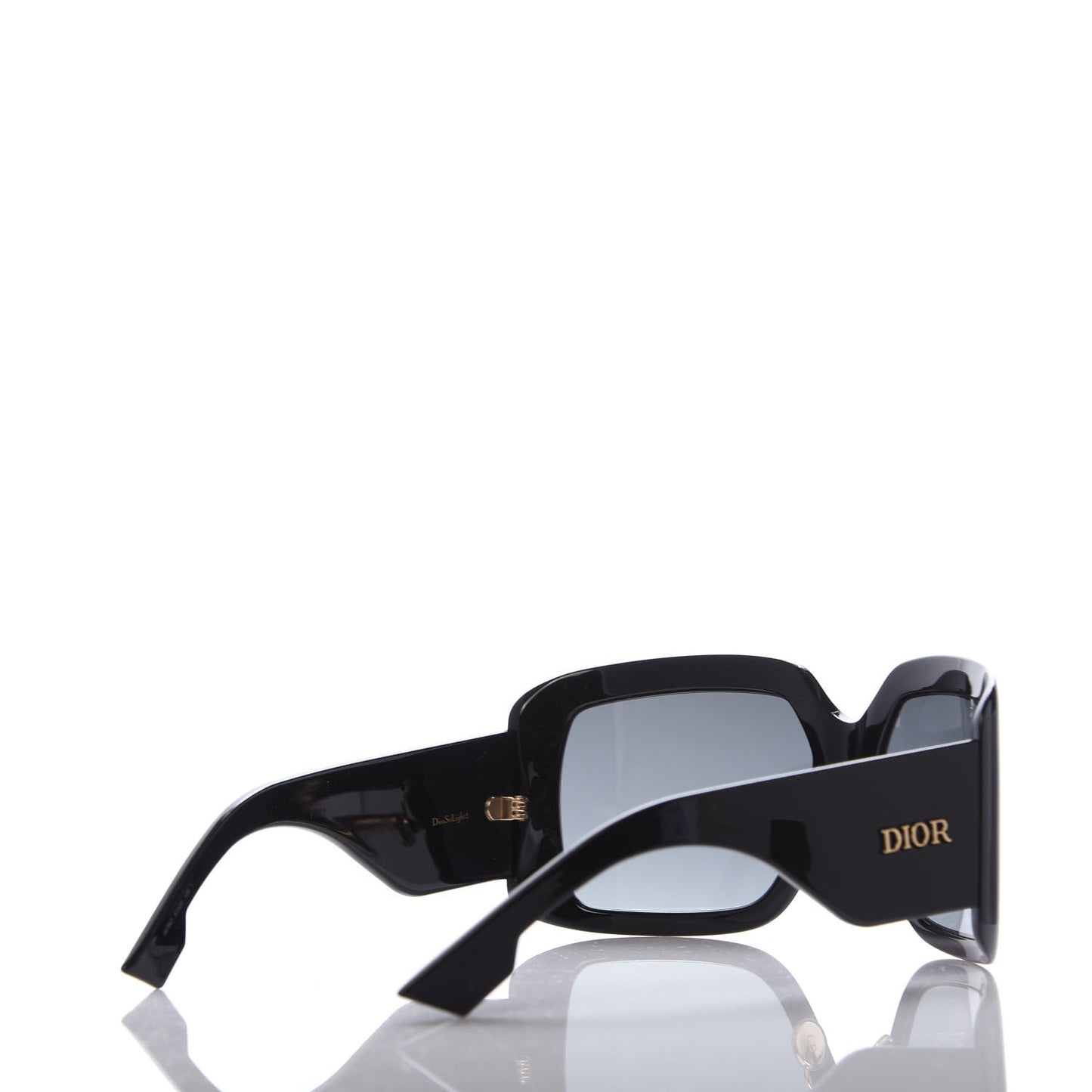 Acetate DiorSo Light 2 Shield Sunglasses Black