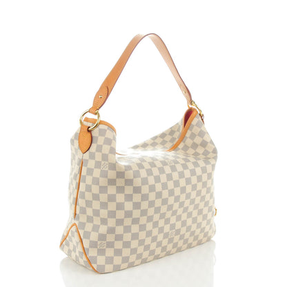 Louis Vuitton Damier Azur Delightful MM Pink 3 of 8