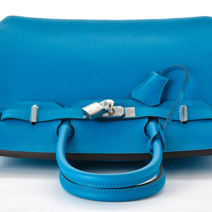 Hermes Togo Birkin 30 Bleu Zanzibar Malachite 24 of 37
