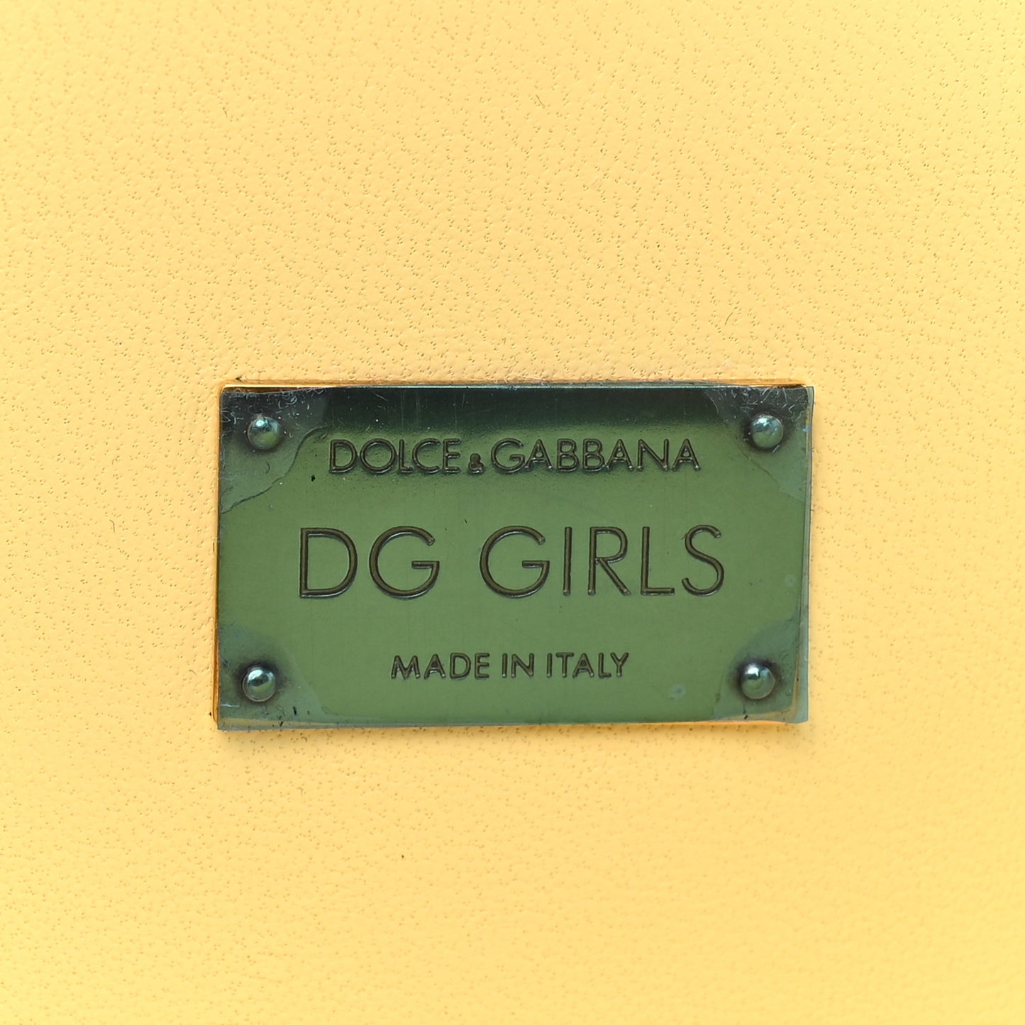 Brocade DG Girls Shoulder Bag Gold