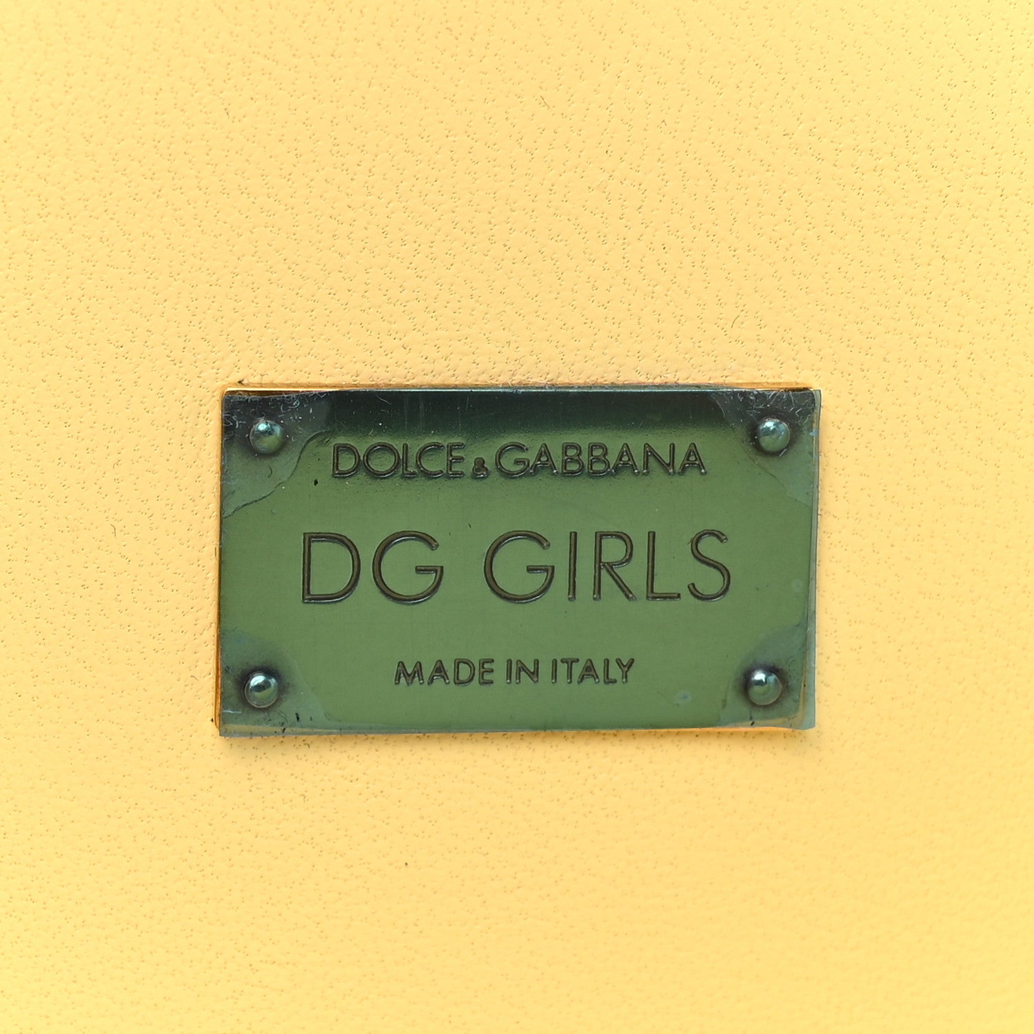 Dolce & Gabbana Brocade DG Girls Shoulder Bag Gold 6 of 10