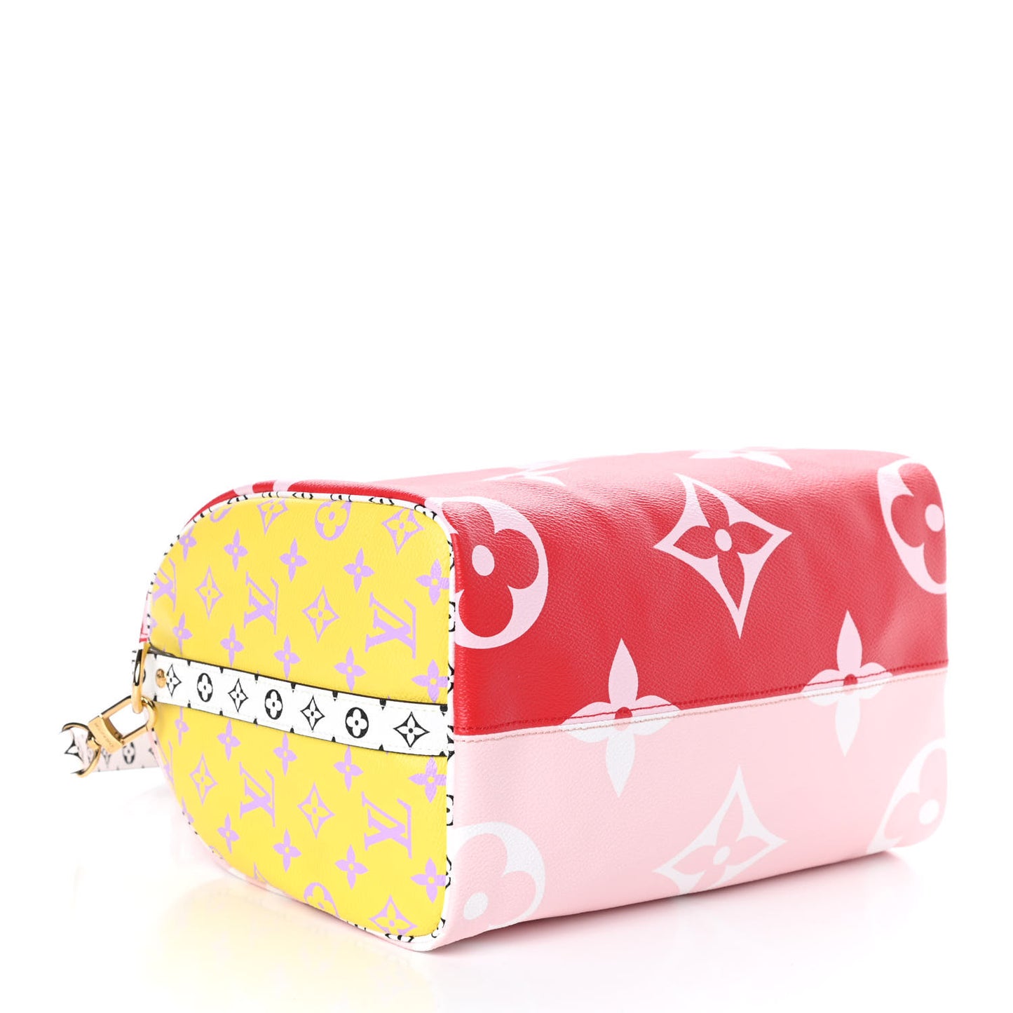 Monogram Giant Speedy Bandouliere 30 Rouge